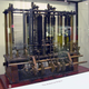 Modelo parcial de la máquina analítica desarrollado por Babbage y actualmente expuesto en el Museo de la Ciencia de Londres.